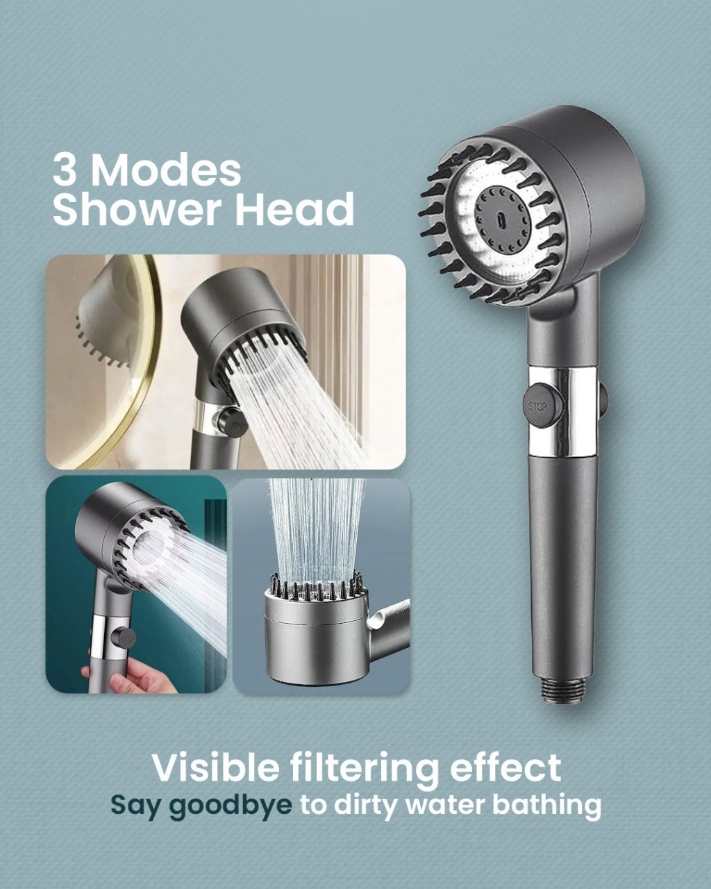 Premium Filtered Shower Head HC-002