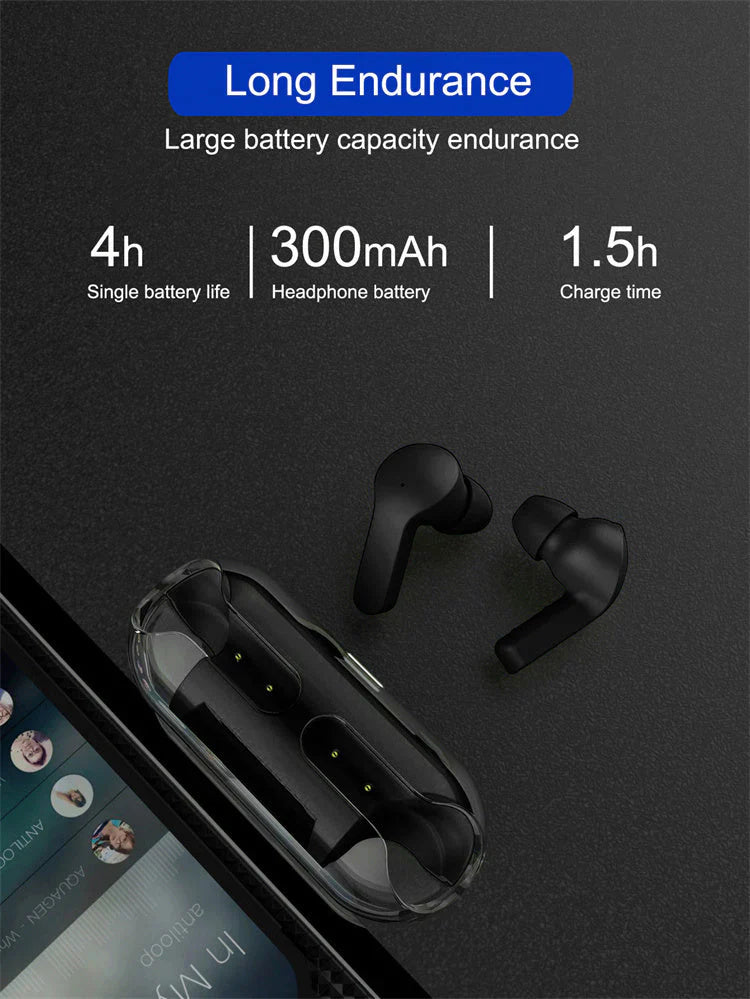 Crystal Wireless Earphones