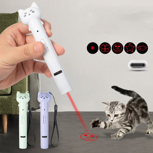 USB Charging Infrared Cat Pen
